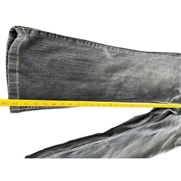 Harley Davidson Boot Cut Jeans in Black Size 12 Long - Picture 13 of 14